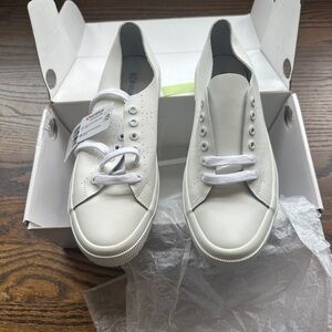 Superga White Minimalist Sneakers